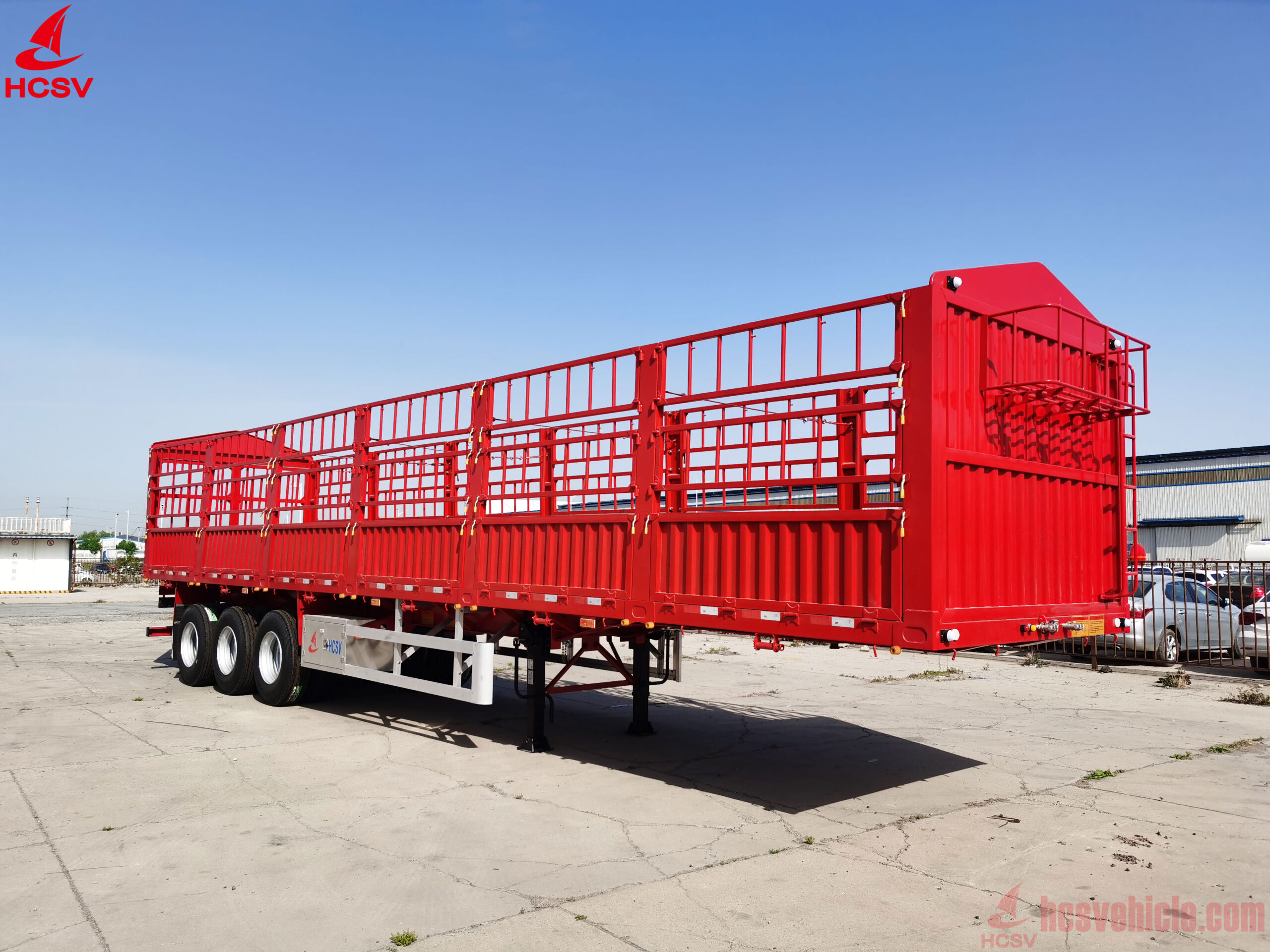 40-Feet-fence-semi-trailer