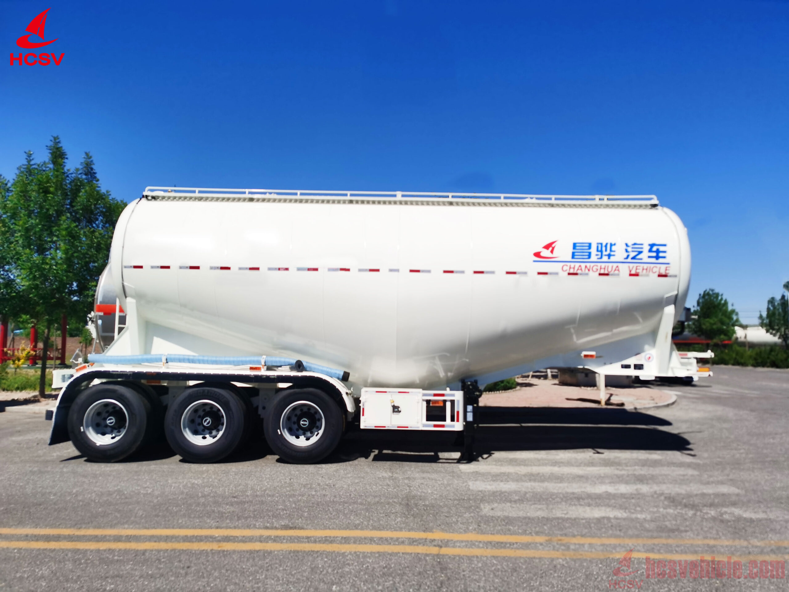 granular material tank
