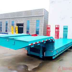 Lowbed-semitrailer-truck