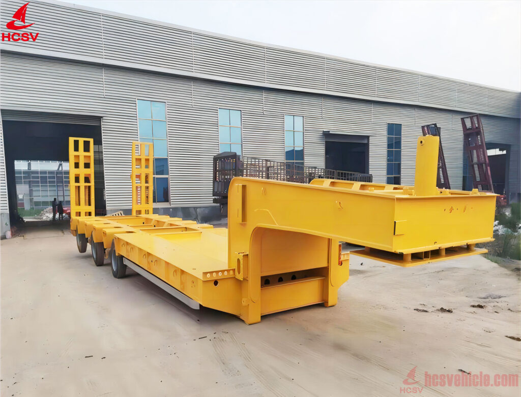lowbed-semitrailer